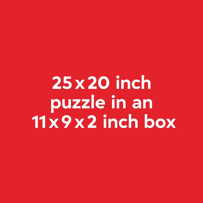 Lego Minifigure 1000-Piece Puzzle