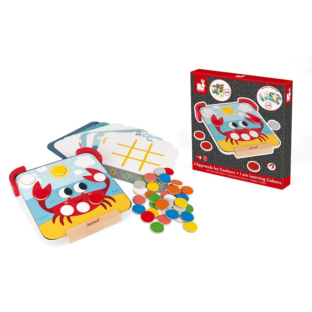 I Am Learning Colors Magnetic Chips