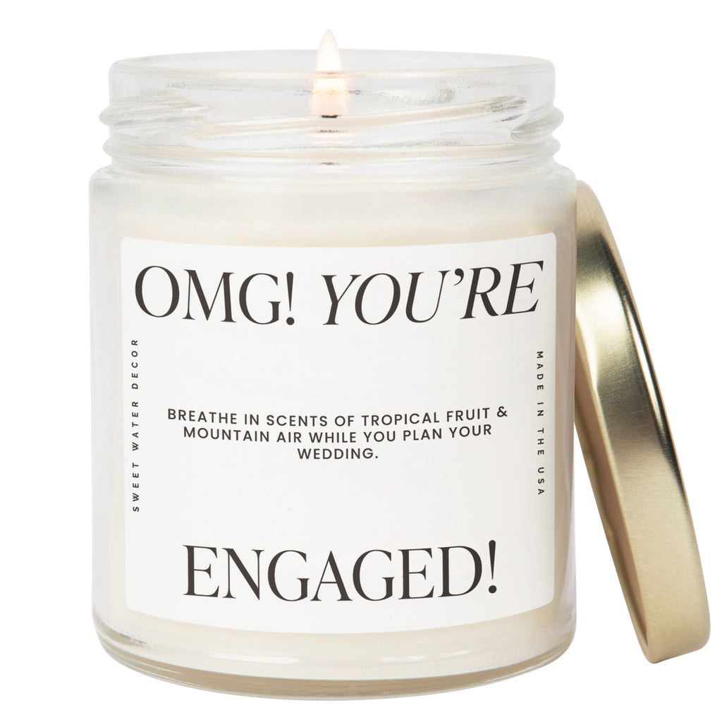 Omg! You're Engaged! 9 oz Soy Candle
