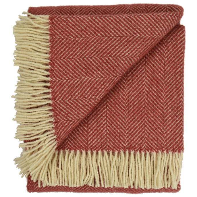 Highland Tweeds Wool Herringbone Throw