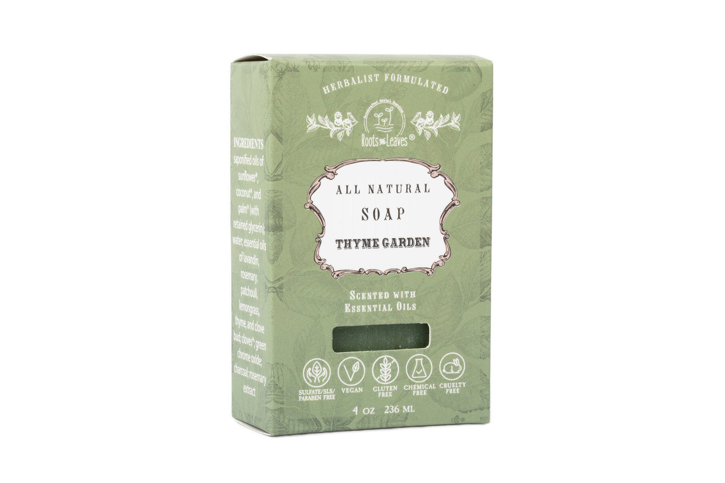 Organic Vegan Thyme Soap Bar