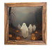 Halloween Ghost Framed Sign
