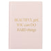 Beautiful Girl Fabric Journal