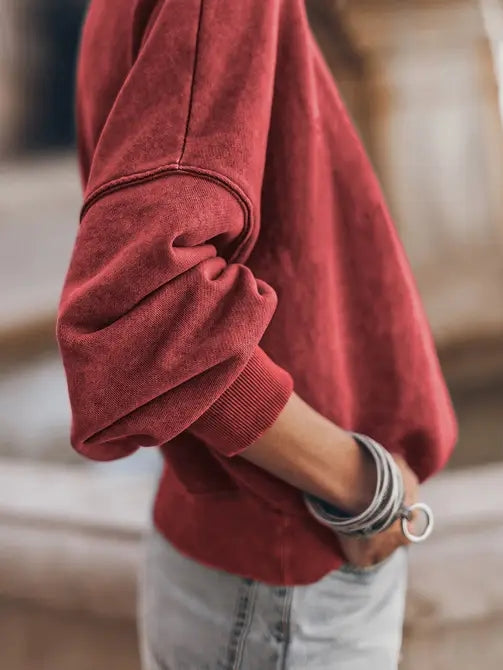 Drop Shoulder Sweatshirt