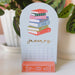Book Lover's 2025 Mini Desk Calendar