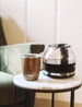 Stainless Steel Teakwood Mug W/ Handle