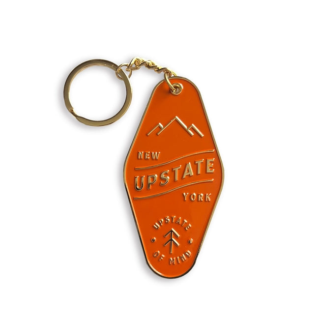 Upstate Motel Key Keychain