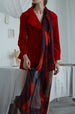 La Rosa Silk Chiffon Shawl