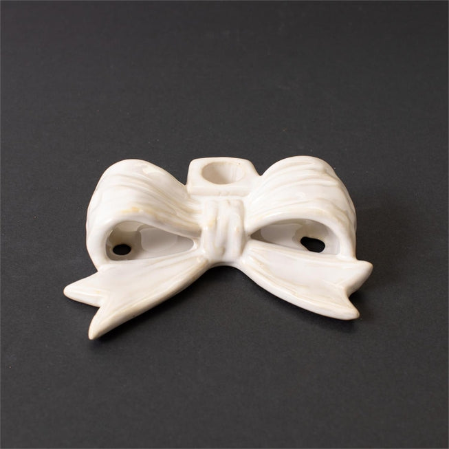 Bow Shaped Candle Holder