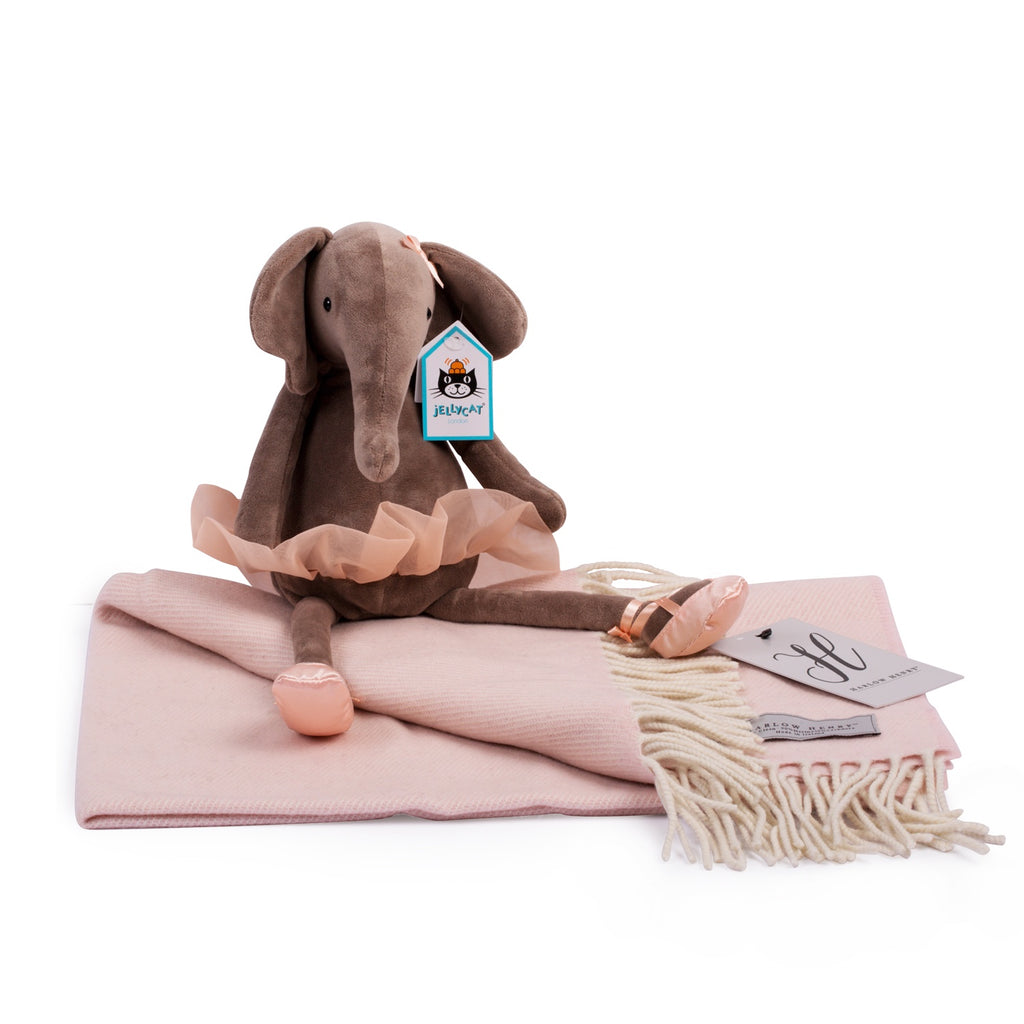 Dancing Darcey & Cashmere Blend Baby Blanket Gift Set