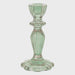 Glass Candlestick Holder