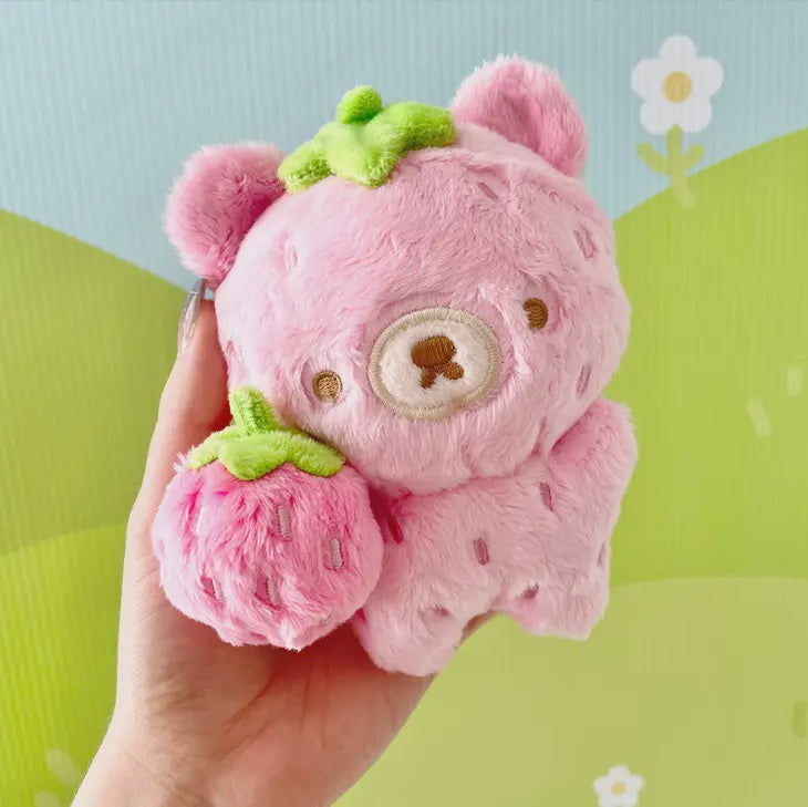 Baby Barb Strawberry Bear Plushy