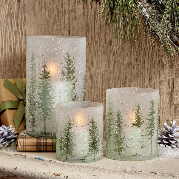 Frosted CandleHolders 3/A