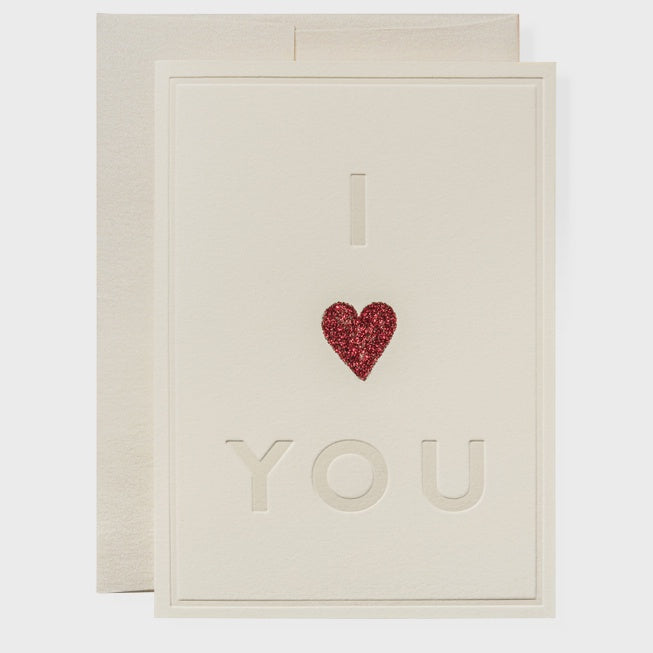 I Heart You Greeting Card