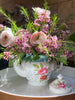 Polka Dot Teapot Floral Arrangement
