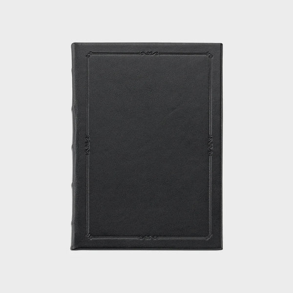 Hardcover Black Leather Journal
