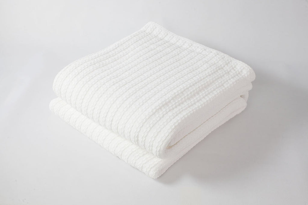 Cable Knit Baby Blanket
