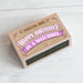 Happy Birthday In A Matchbox