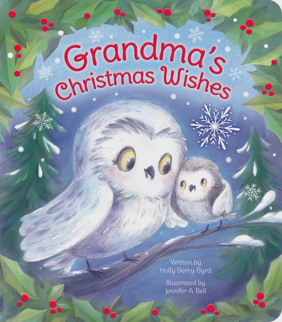 Grandma's Christmas Wishes Board Book