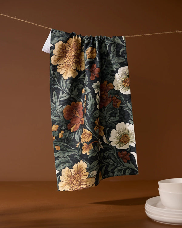 CLASSIC FLORAL TEA TOWEL