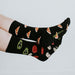 Men’s Pizza & Topping Socks