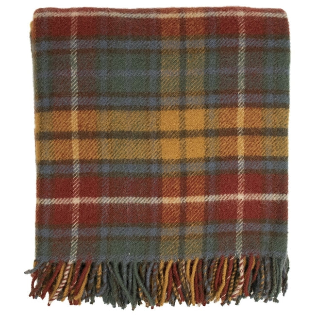 Highland Tweeds Wool Fluffy Throw