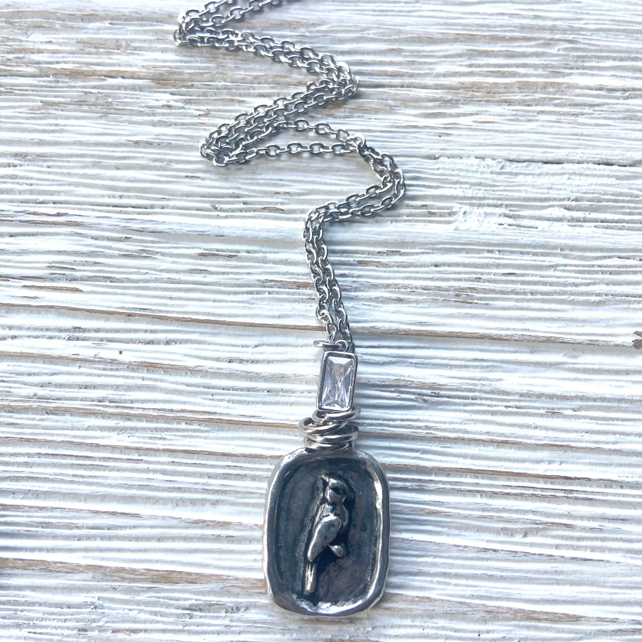 Cardinal Bird Lover Necklace