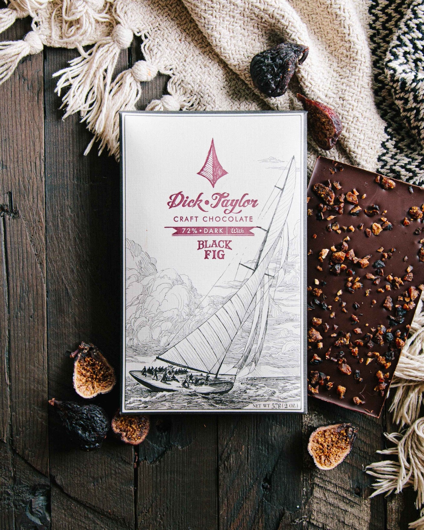 DICK TAYLOR DARK CHOCOLATE BAR