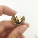 Brass Owl Pin