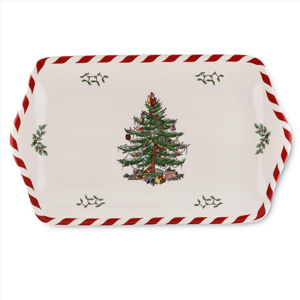 Christmas Tree Peppermint Dessert Tray