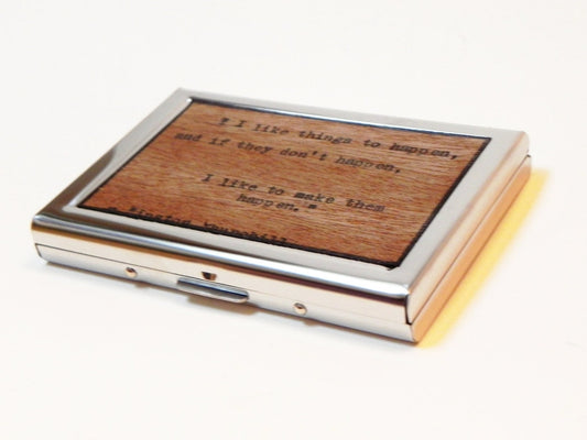 Wood Card Wallet