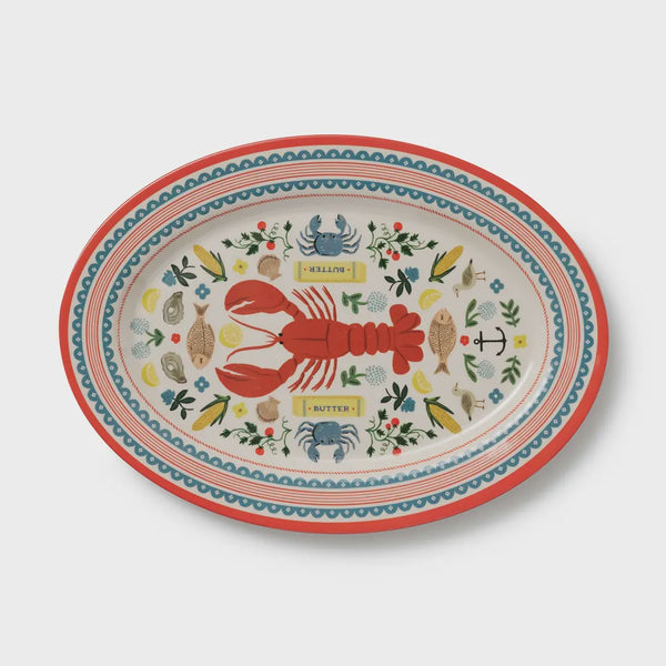 Seaside Melamine Serving Platter