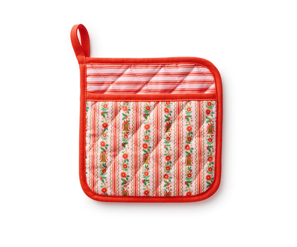 HOLLY JOLLY POT HOLDER