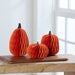 HONEYCOMB PAPER PUMPKINS SET OF 3
