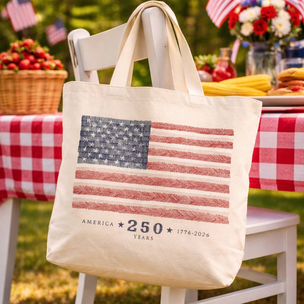 250 US FLAG TOTE