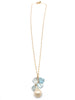 Ida Gold & Aquamarine Necklace