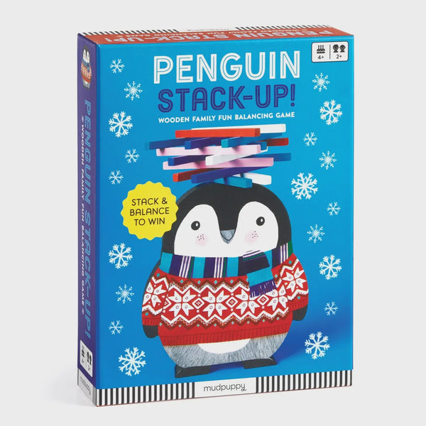 Penguin Stack-Up Wooden Balancing Game