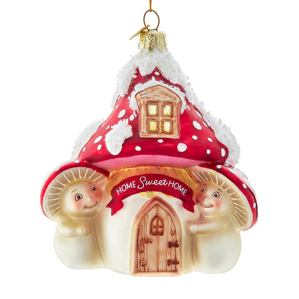 GLASS MUSHROOM HOUSE