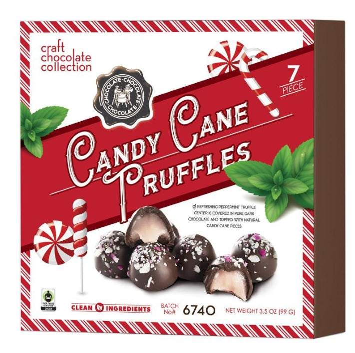 7 Pc Candy Cane Truffles