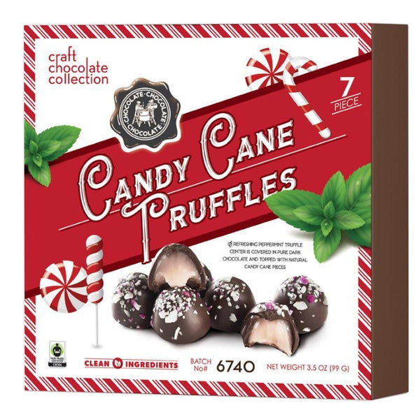 7 Pc Candy Cane Truffles