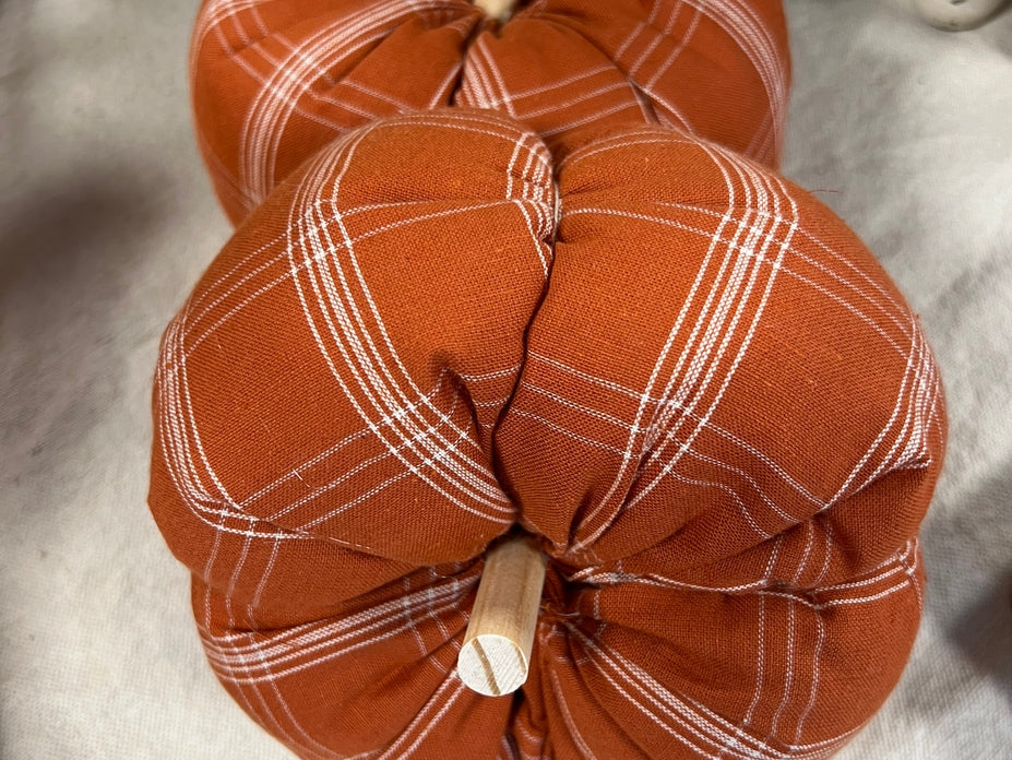 Fabric Pumpkins