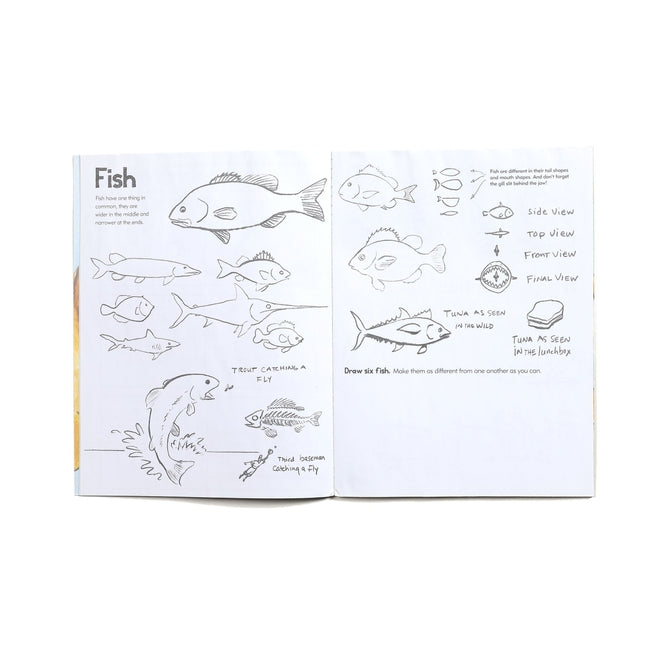 Learn To Draw Animals Art Book