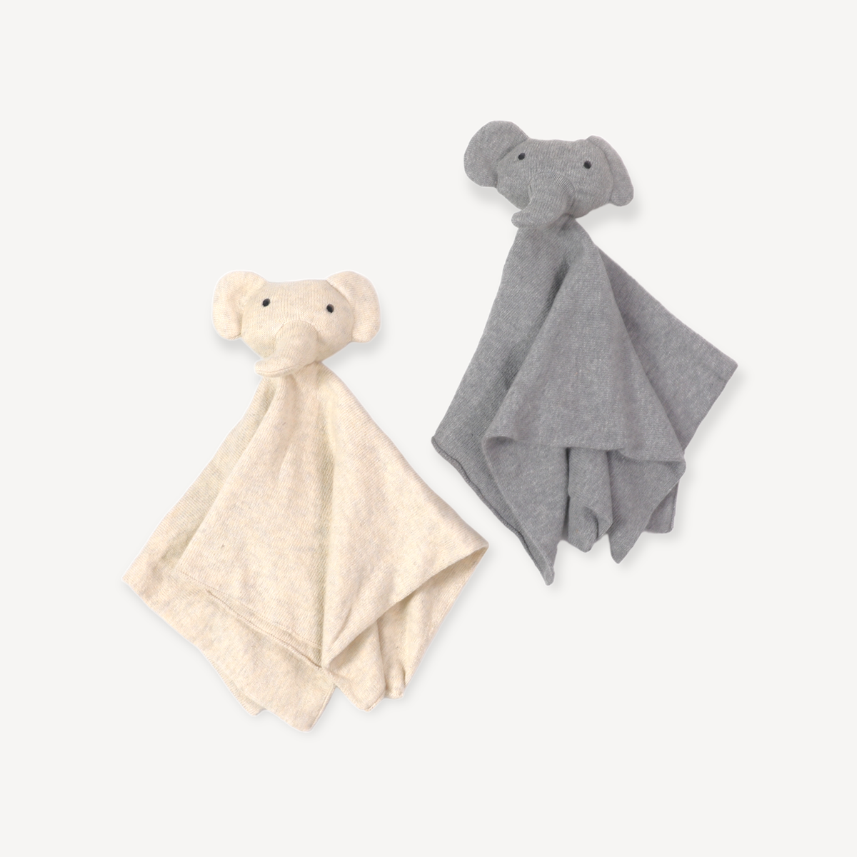 Elephant Organic Security Blankie Cloth