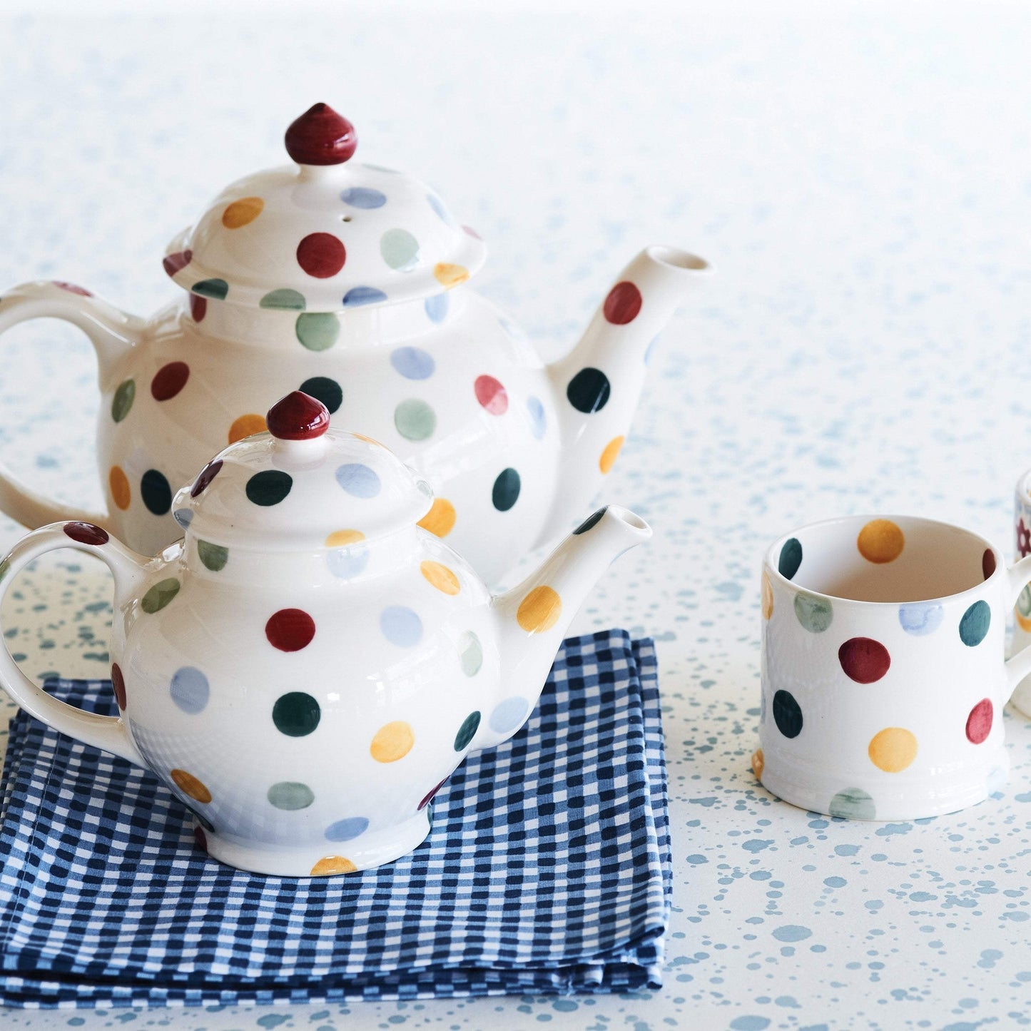 Polka Dot Teapot