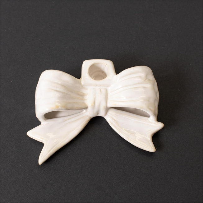 Bow Shaped Candle Holder