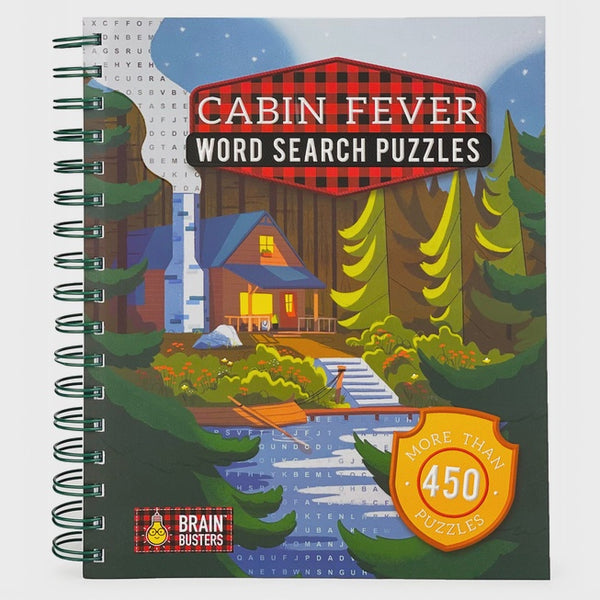 Cabin Fever Nature Word Search Puzzles Book