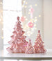 Lighted Pink Vintage Tree