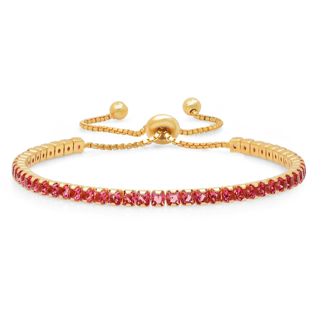 Pave Bolo Tennis Bracelet