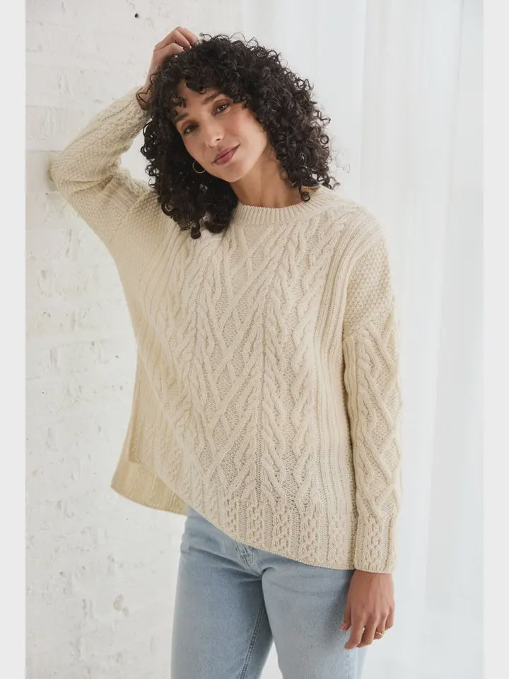 Tully Box Aran Sweater