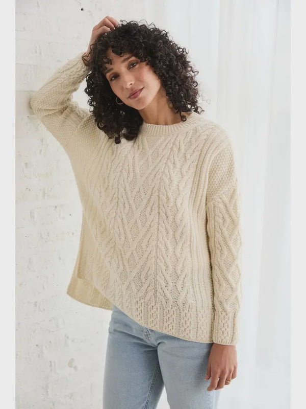 Tully Box Aran Sweater
